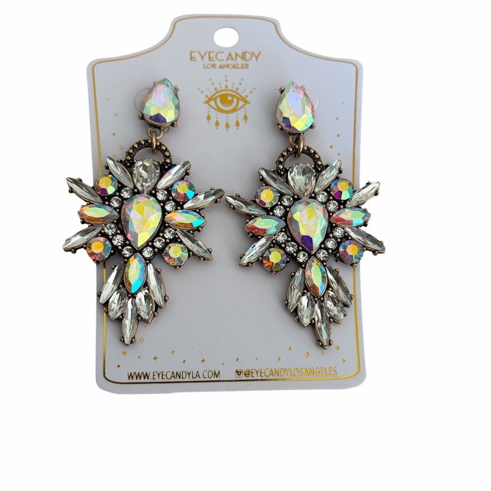 Eye Candy‎ Lexy Statement Drop Crystal Earrings